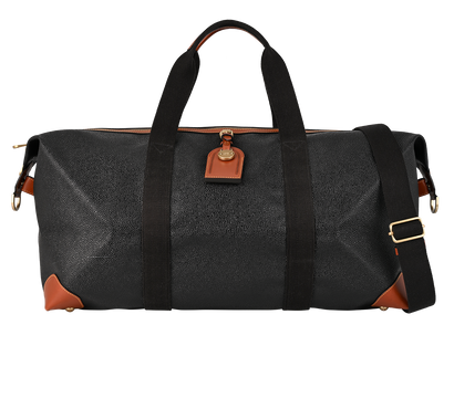 Heritage Medium Clipper, &pound;750, Handbags, Black, Leather, Front view